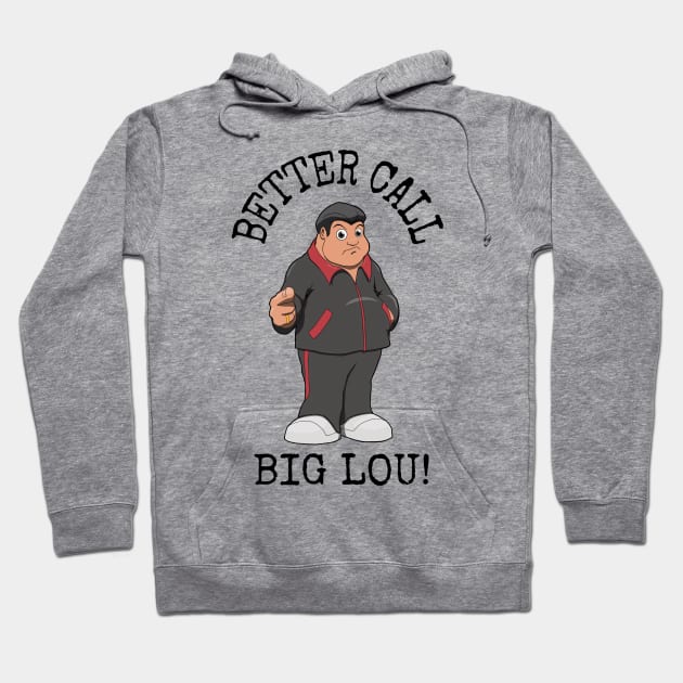 Big Lou from the Cryptonaut Podcast Hoodie by PulpAfflictionArt79